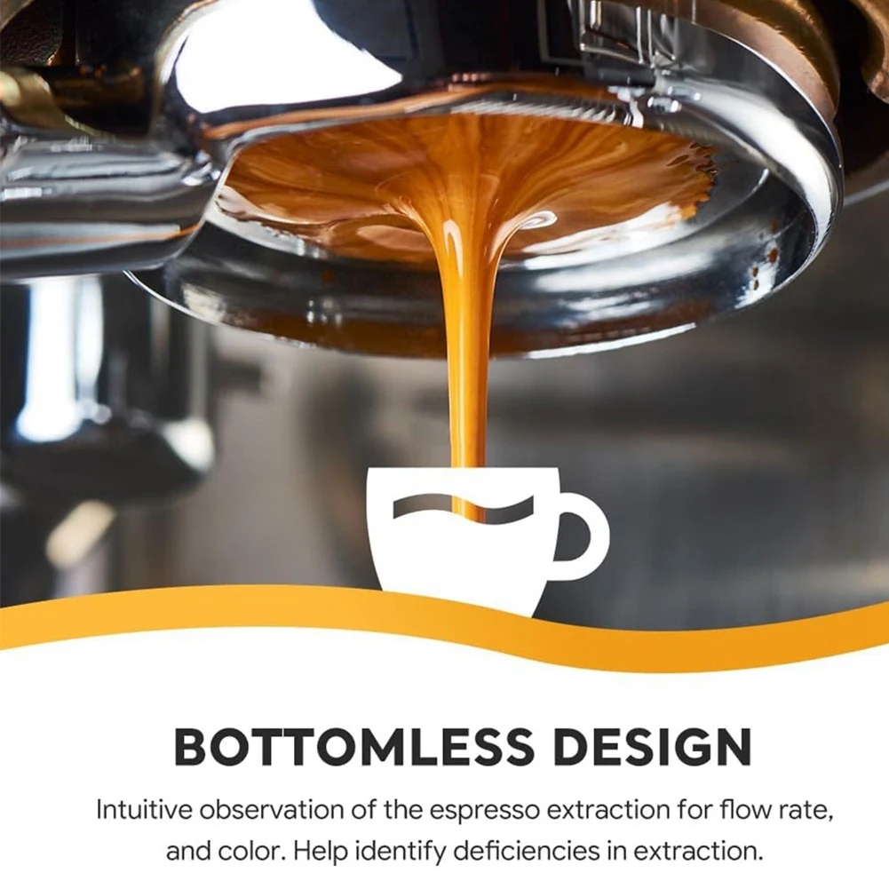 

【RABATT】Bottomless Portafilter 54Mm Fits BES870 BES878 BES875/880/Express Models Filter Basket