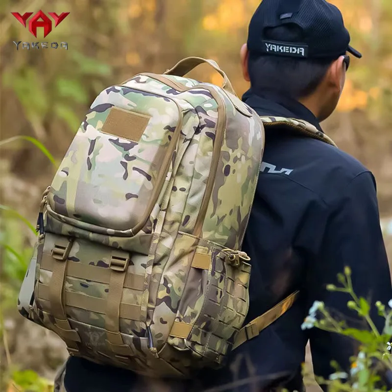

YAKEDA Охотничий рюкзак Спортивный рюкзак Открытый альпинизм Путешествия MOLLE Многофункциональный внешний тактический рюкзак