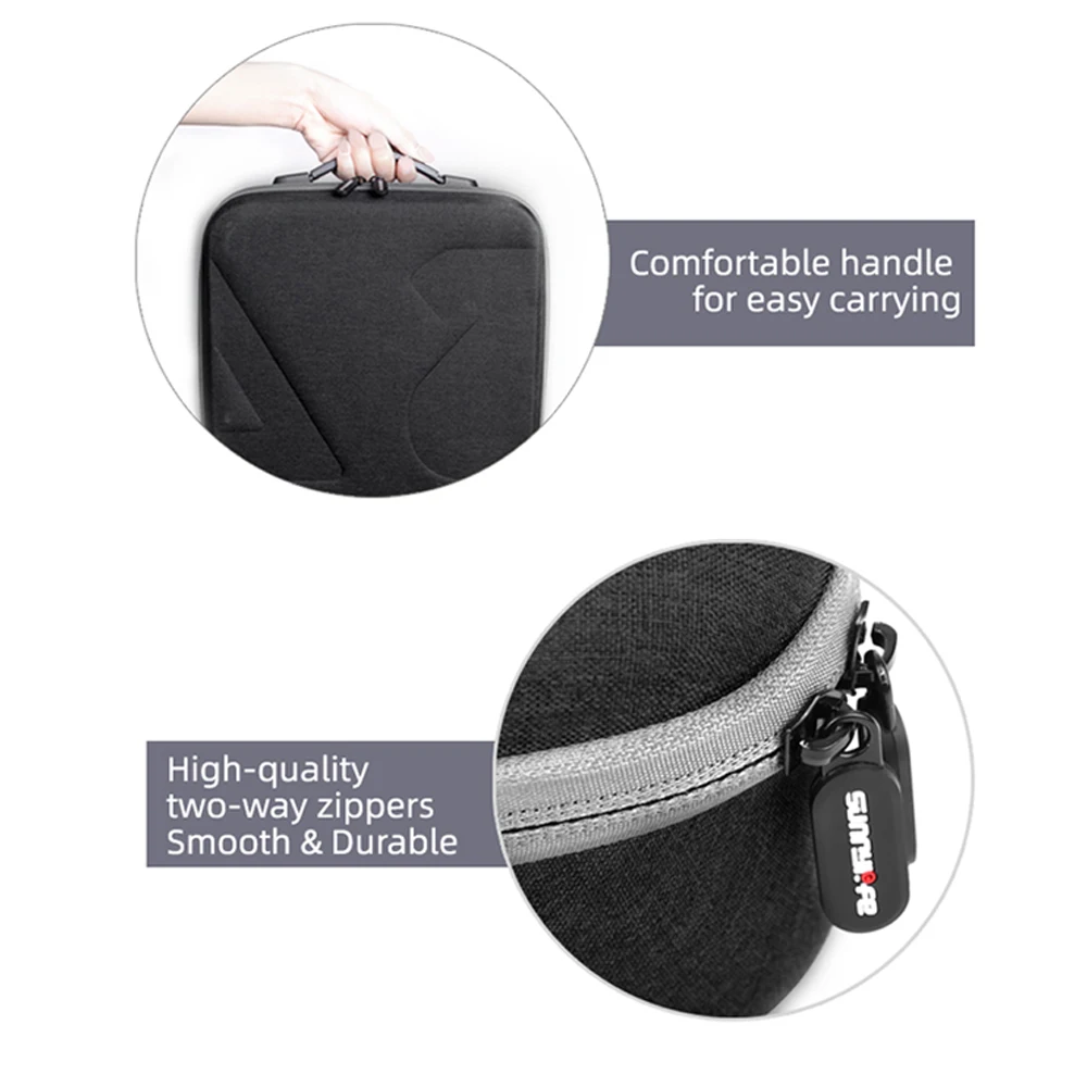 Sunnylife For DJI RSC2 Shoulder Bag Outdoor Storage Box Hardshell Carrying Case for DJI Ronin RSC 2 Gimbal Stabilizer Handbag