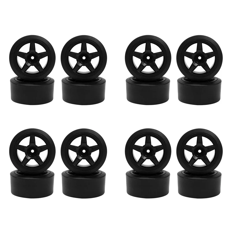 16Pcs RC Car Wheel Tire Tyres For SG 1603 SG 1604 SG1603 SG1604 1/16 RC Car Spare Parts Accessories-[A68T]