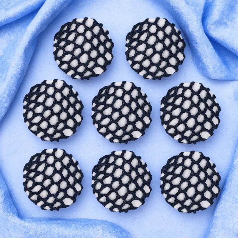 

8Pcs Premium Elastic Hair Nets for Women Ballet Dance Performance Bun Hair Net Reusable Invisible Hairnet Snood for Dancer