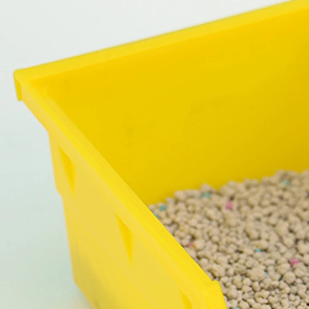 

Hamster Toilet Plastic Bathtub Small Size Random Color Easy to Use Bath Basin for Hamster Gerbils Mice Small Animal Bathroom