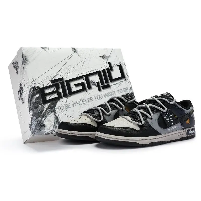 

【Настроить】Nike Dunk Обувь для скейтбординга Мужские кроссовки DD1391-100
