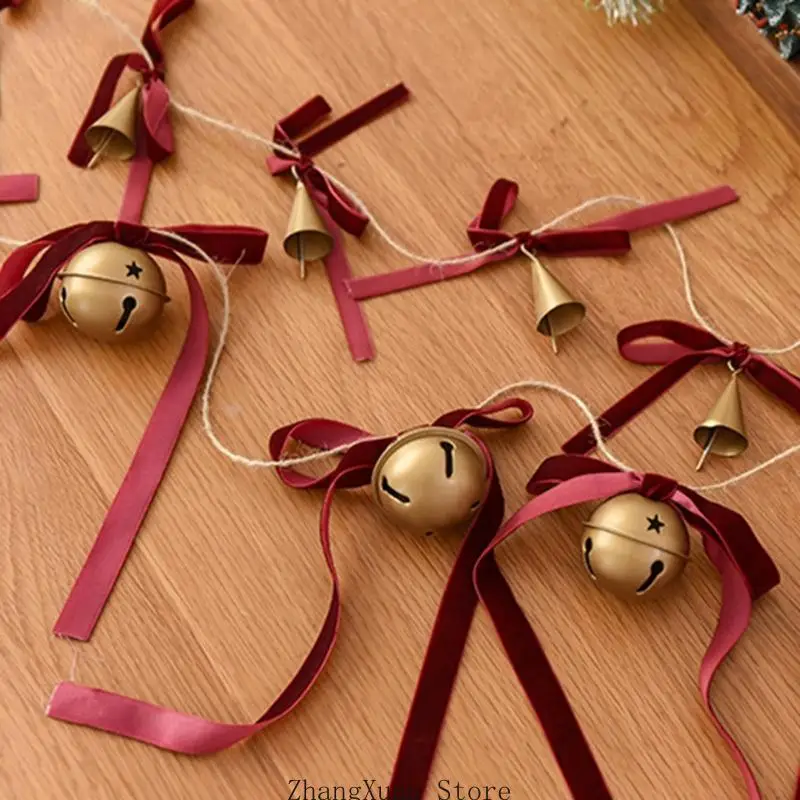 Hängende Weihnachtsglockenschnur, 180 für Tür, Baum und Fenster, 3 x – Detail 2