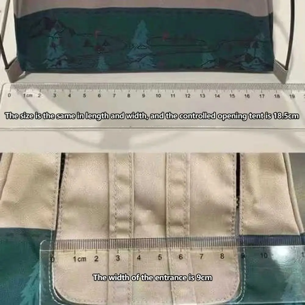 

2025 1:12 Scale Dollhouse Multifunctional Multipurpose Small Tent Miniature Dollhouse Decoration