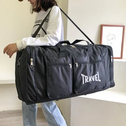 Bolsa de viaje plegable de gran capacidad, bolso deportivo de negocios impermeable, resistente al desgaste, portátil, multifunción, Y36A