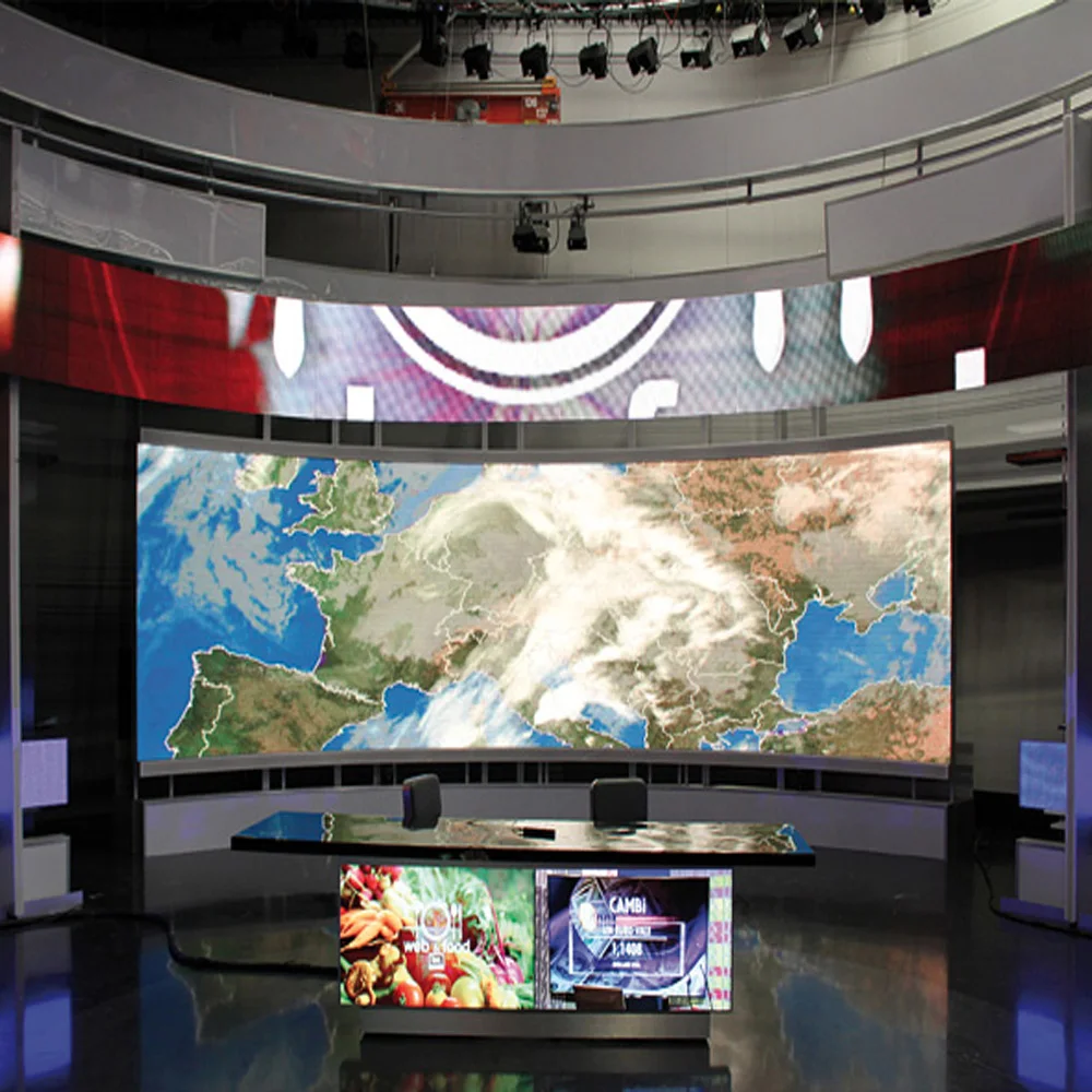Full Color Indoor Fixed LED Video Wall P2-P5 for Conference Rooms Retail Stores Wayfinding IP45