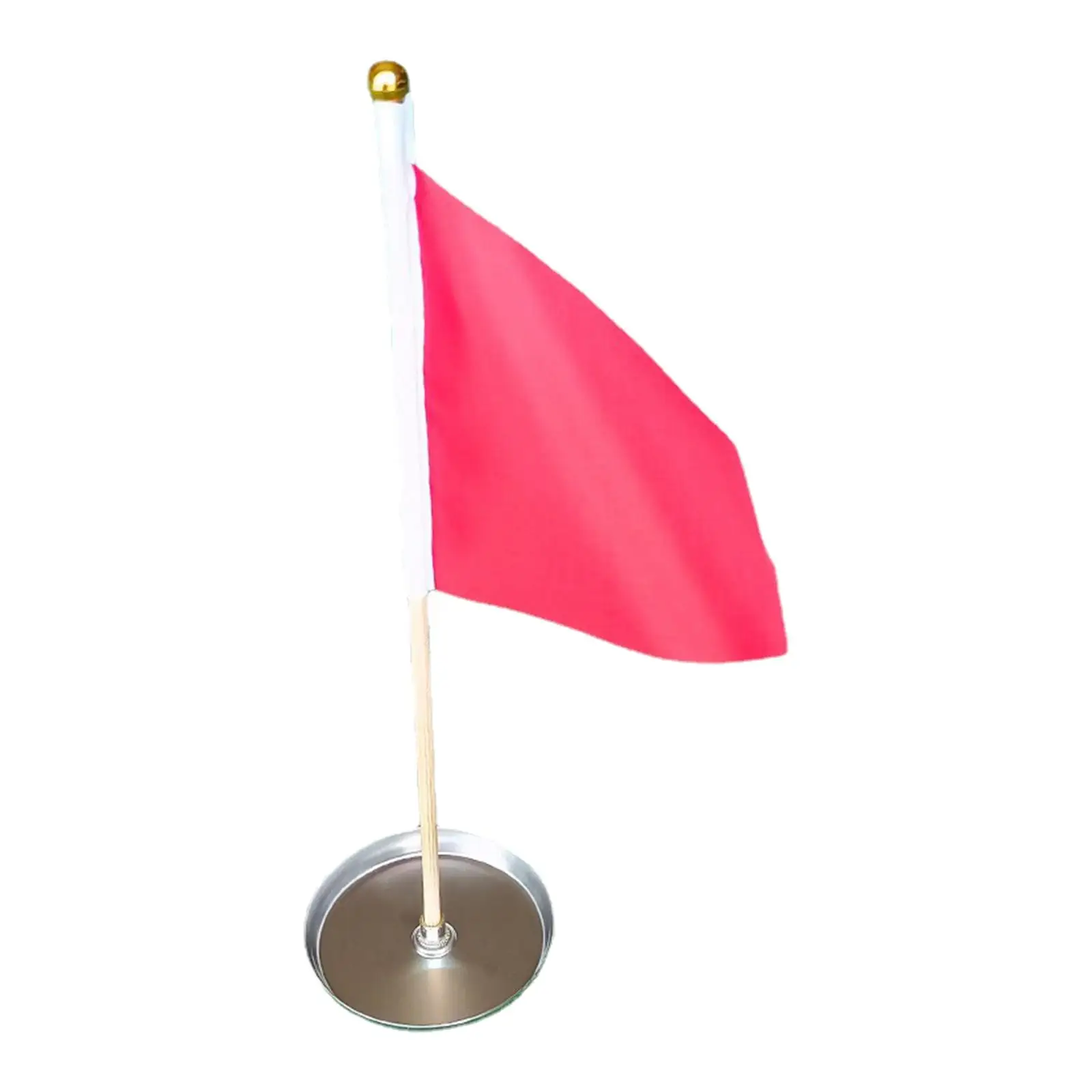 Stainless Steel Golf Hole Cup Mini Flag Set Lightweight Golf Accessory for Indoor Outdoor Putting Golf Practice