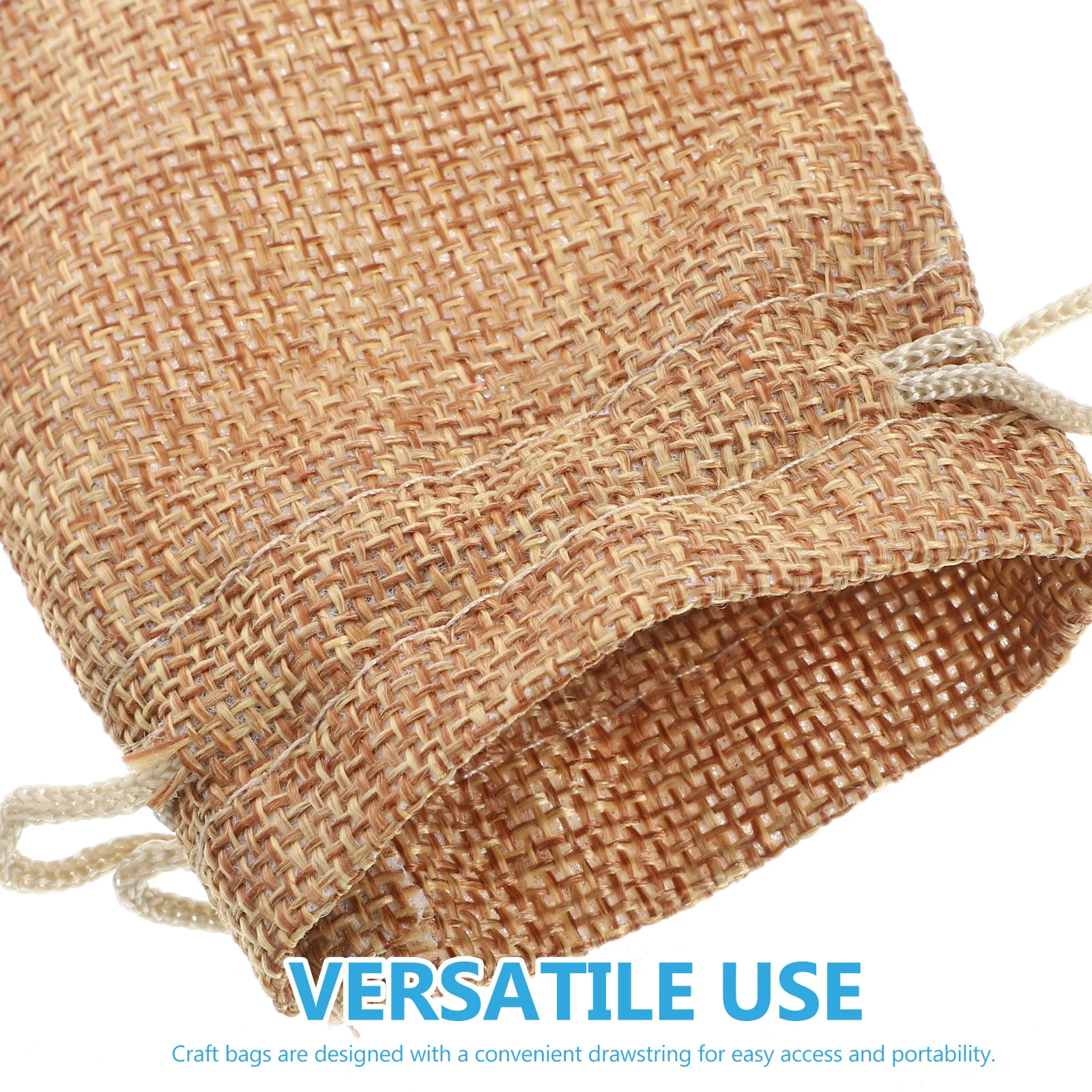 

50pcs Gift Linen Jewelry Drawstring Small Craft Burlap 7cmx9cm Burlap Gift Bags With Drawstring Birthday Party Wedding Packaging