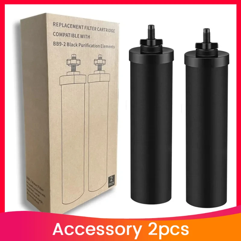 BB9-2 Activated Carbon Water Filter 2 Pack for Black Berkey