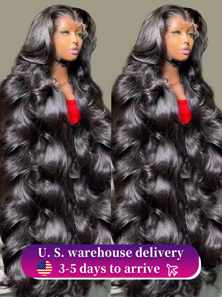 

Body Wave 13x6 HD Lace Frontal Wigs Human Hair Wig 30 40 Inch Brazilian 13x4 Hd Lace Front Human Hair Wig For Women 220 Density