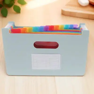 

A5 Invoice Storage Bag Portable Household File Folder Wear-Resistant Pp Material Document Organizer For Papers Receipts Business