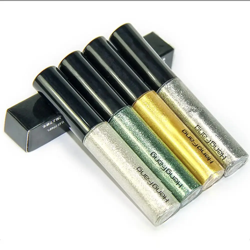 

Профессиональная блестящая цветная жидкая подводка для глаз, блестящий жемчужный блеск, жидкие тени для век, ручка, очаровательные мультихромированные цветные подводки для глаз для женщин