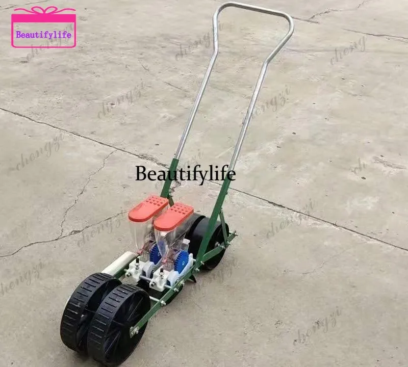 

A55 vegetable seeder green onion cabbage sowing artifact hand push multi-functional rapeseed fine seeder