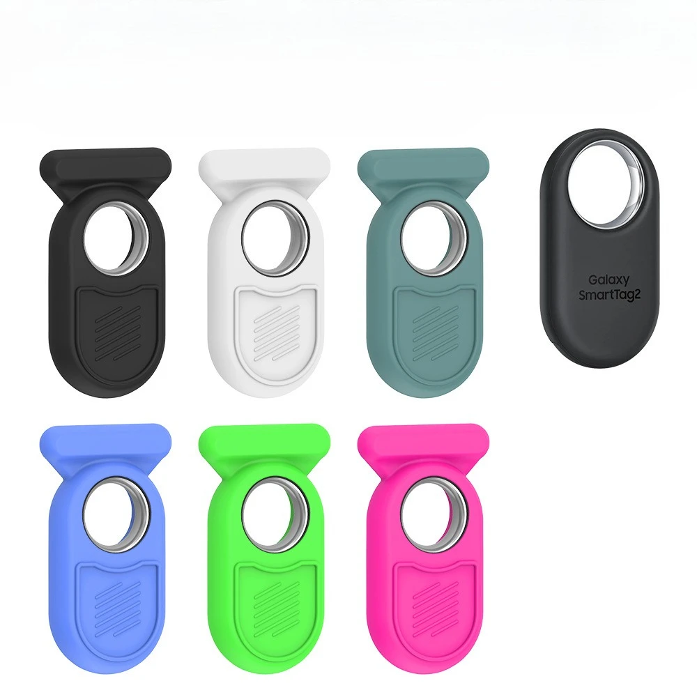 

Чехол для SmartTag 2, портативный защитный чехол для Samsung Galaxy SmartTag2 Smart Tag 2, мягкий силиконовый защитный чехол
