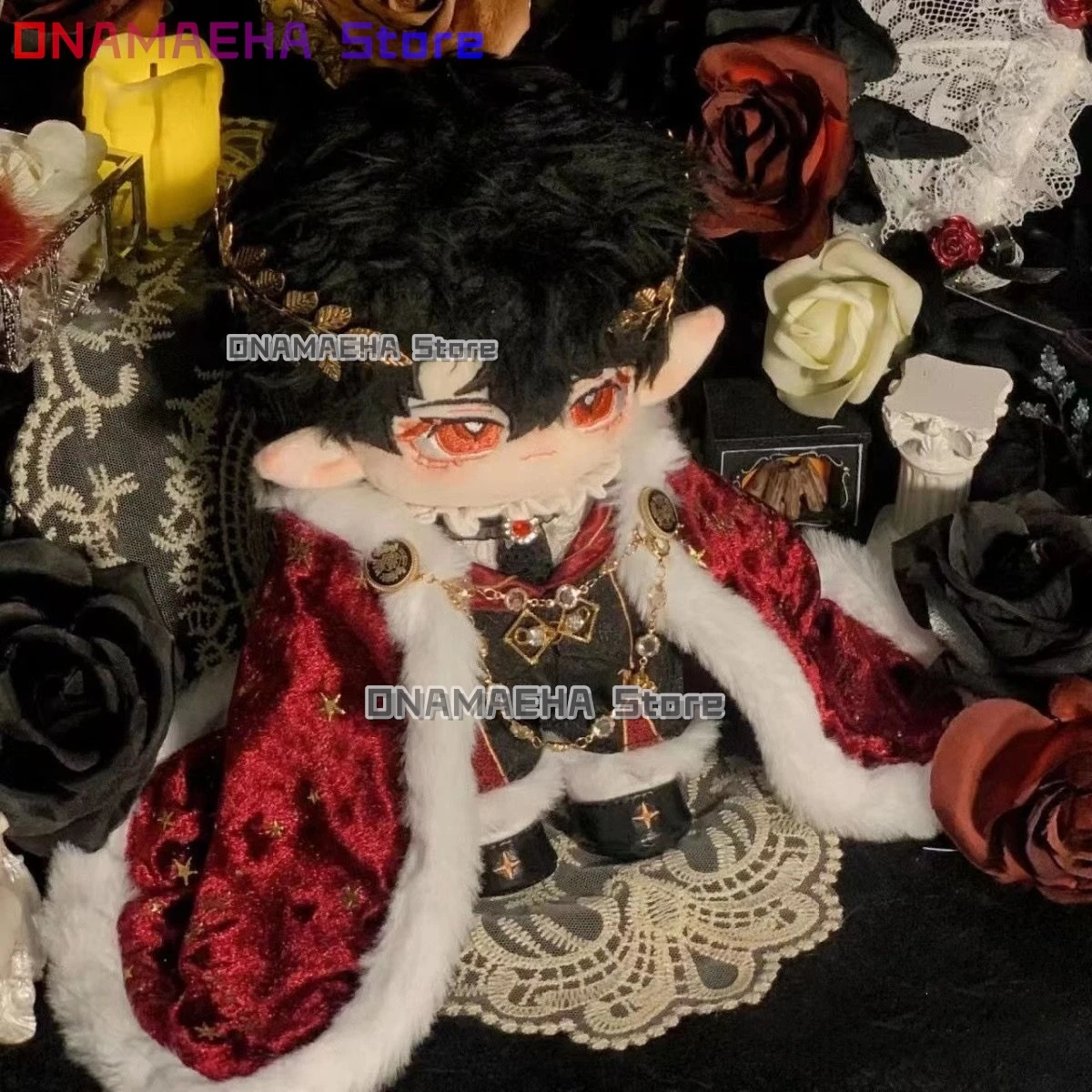 

Силус Детская одежда для косплея, костюм со звездой и короной для 20 см, хлопковая одежда, костюм, плащ, плащ, реквизит для игр, наряд на Хэллоуин