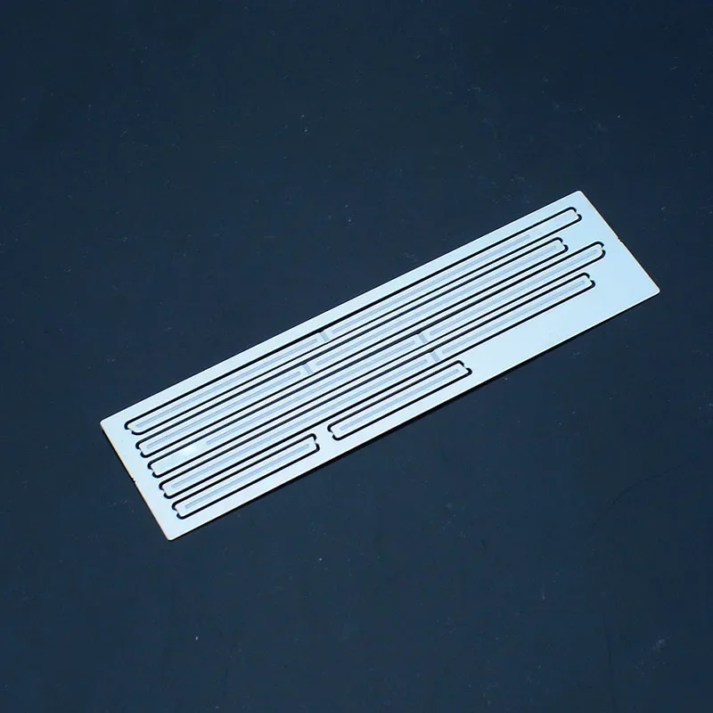 Simulation Metal Side Skirt Decorative Strip for 1/14 Tamiya for SCANIA R620 R470 R730 Car Accessories