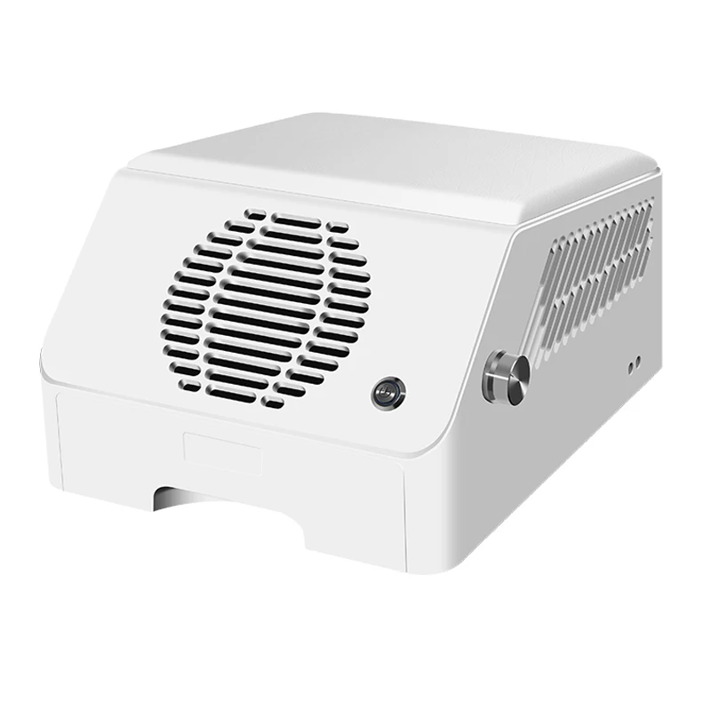 Professional Manicure Table Vacuum Cleaner Quiet Powerful Nail Dust Collector with Hand Rest Pillow for Salon