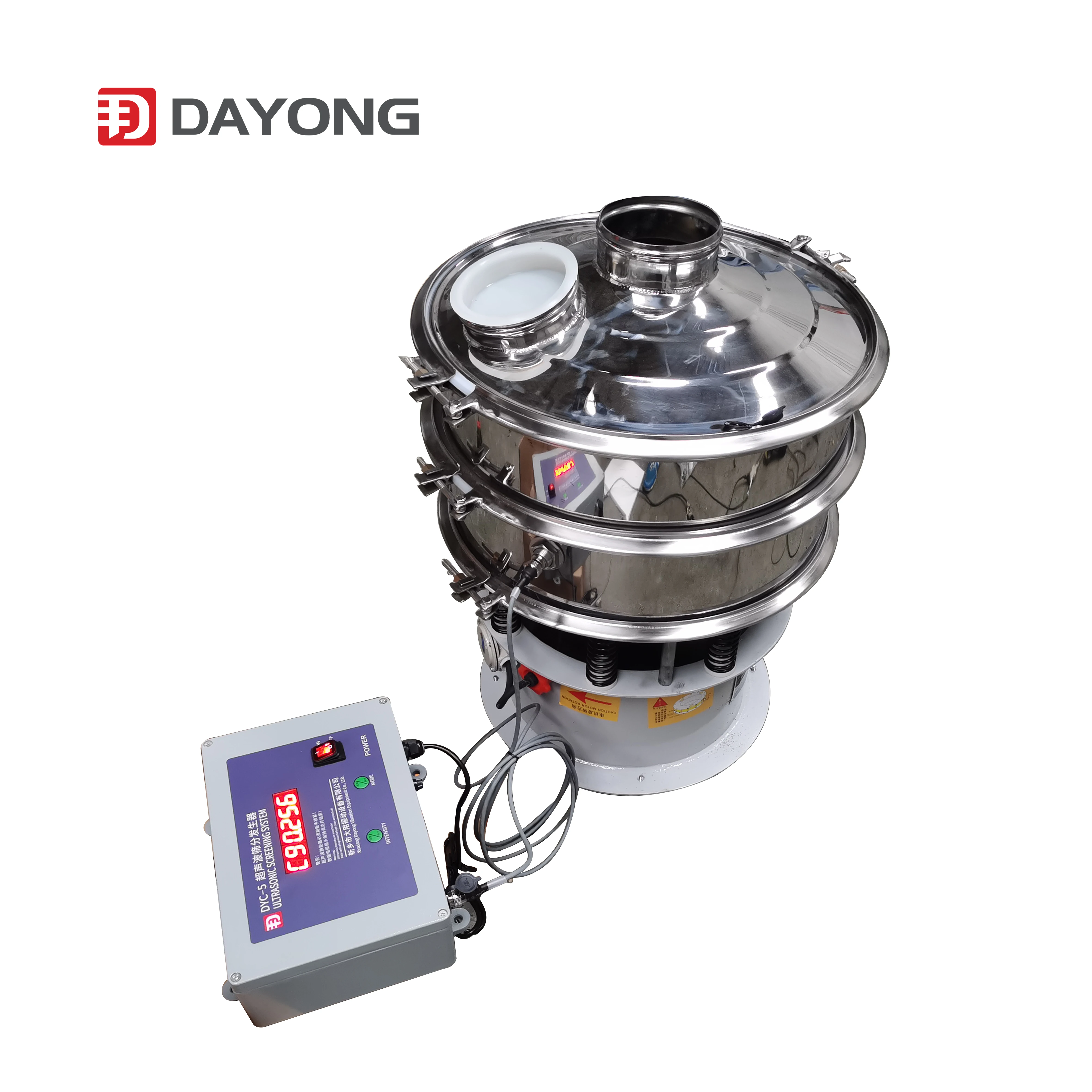Fine Dust-Free Sifter Customized Ultrasonic Vibration Rotary Vibrating Sieve