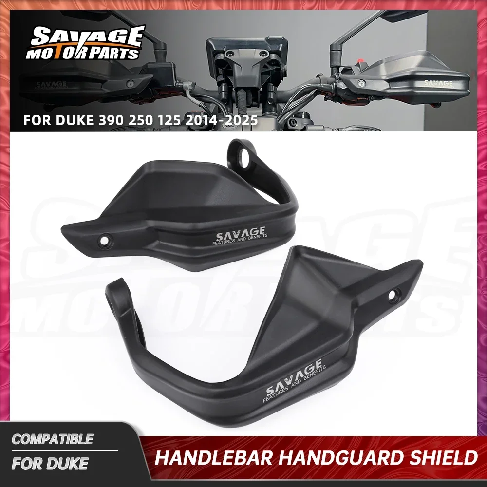 

2024 Duke 390 Handlebar Handguards For Duke 125 250 390 2014+ Motorcycle Handle bar Heighten Hand Shield Guards Lever Protector