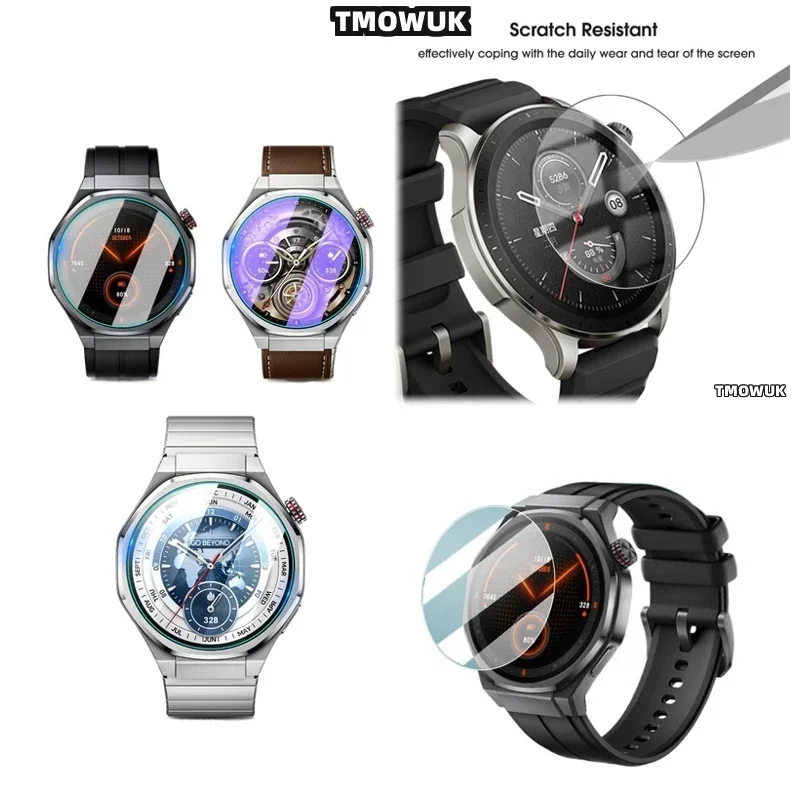 

For Honor Watch 5 Ultra Watch5 Premium 9H Tempered Glass Screen Protector – HD Clear, Anti-Fingerprint Oleophobic Coating, Bubbl