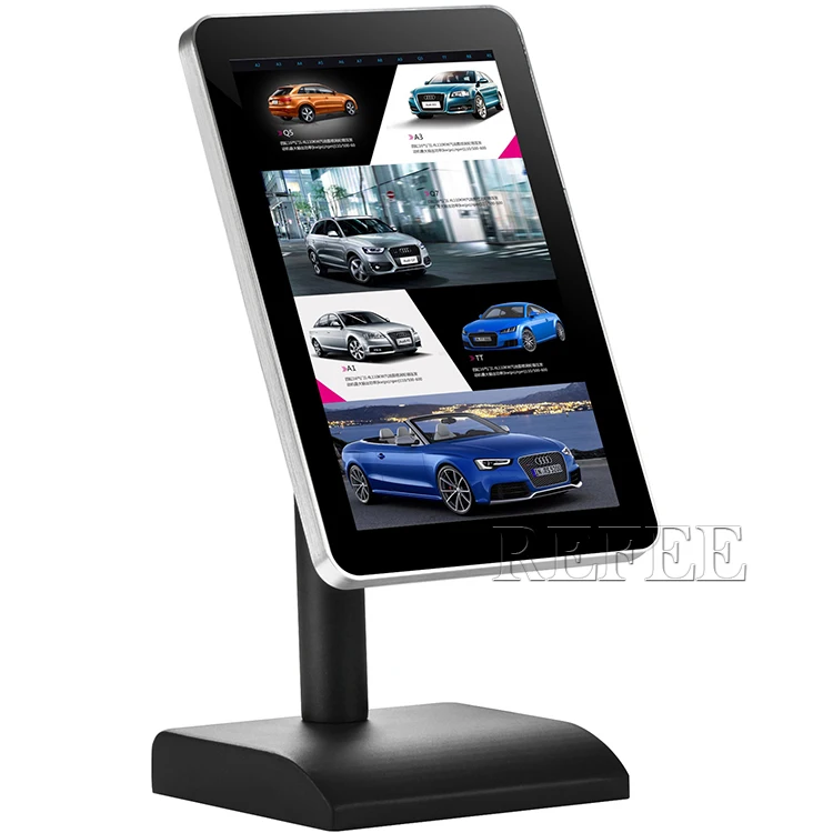 Promotion display restaurant 10.1 inch table top lcd advertising display