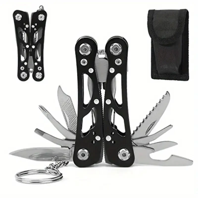 Multi-tool Pocket Knife Pliers Folding Mini Portable Fold Outdoor Tactical Hunting Survival Rescue Multipurpose Repair Tool