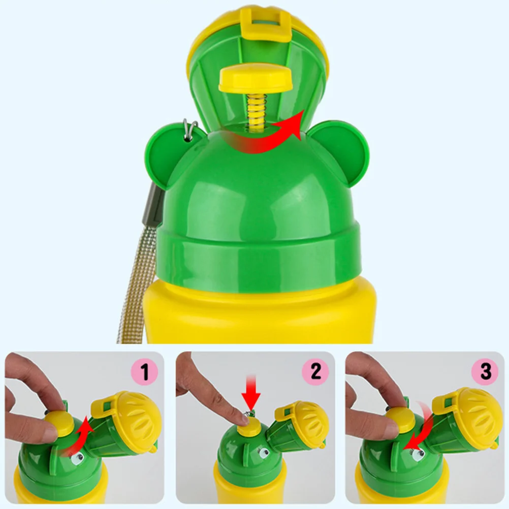 Urinoir d'urgence pour enfants, bouteille d'urine de voyage Portable étanche, conception ergonomique confortable, pot Portable pour Camping sur route