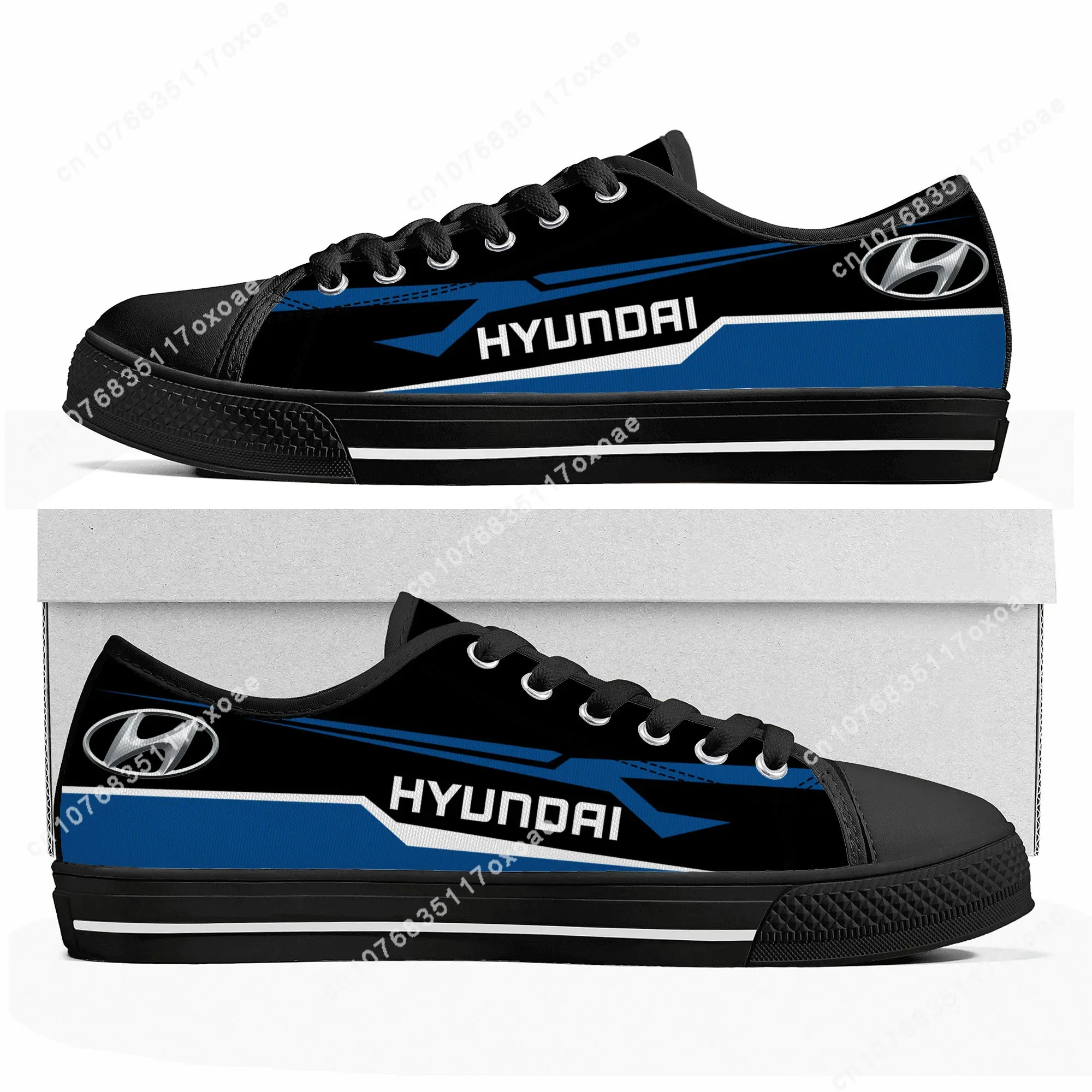 

Hyundai Shoes Low Top Sneakers Mens Womens Teenager High Quality Canvas Sneaker couple Casual Shoes Customize DIY Shoe