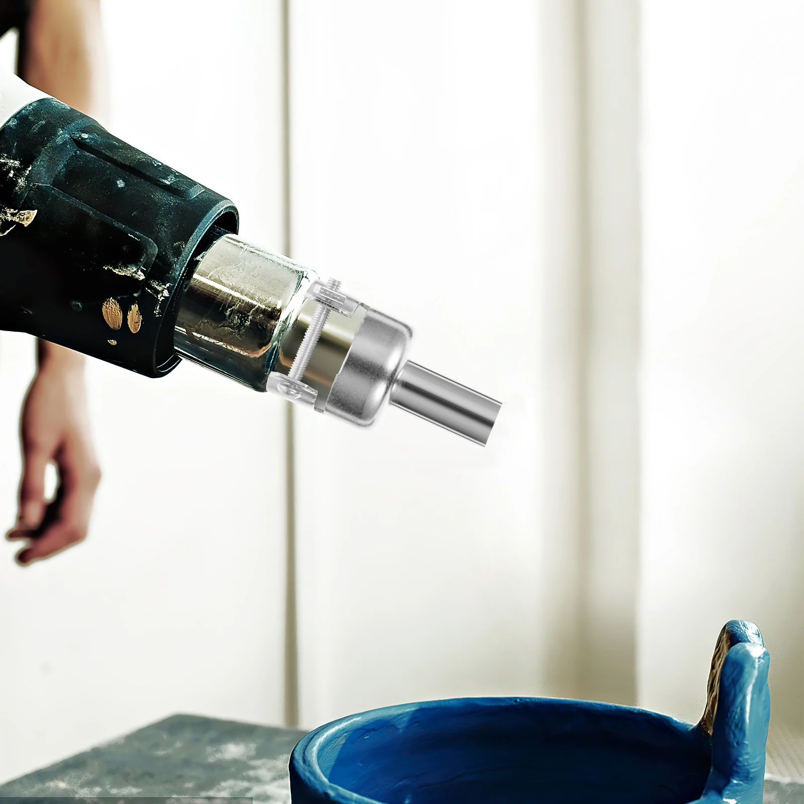 8 قطعة مجموعة فوهة لحام الهواء الساخن مقاومة للصدأ ومقاومة درجات الحرارة العالية لمرفقات أداة إصلاح محطة اللحام #1