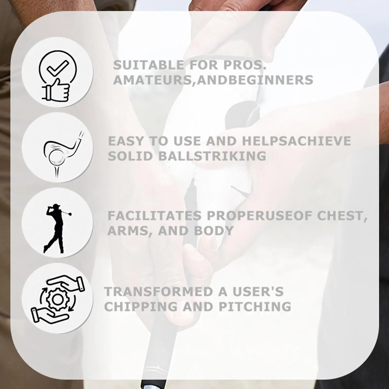 

Тренажер для гольфа, мяч, корректор для гольфа, симулятор, инструмент, оборудование, разъем для выравнивания, портативная игра на заднем дворе для игрока в гольф, дома