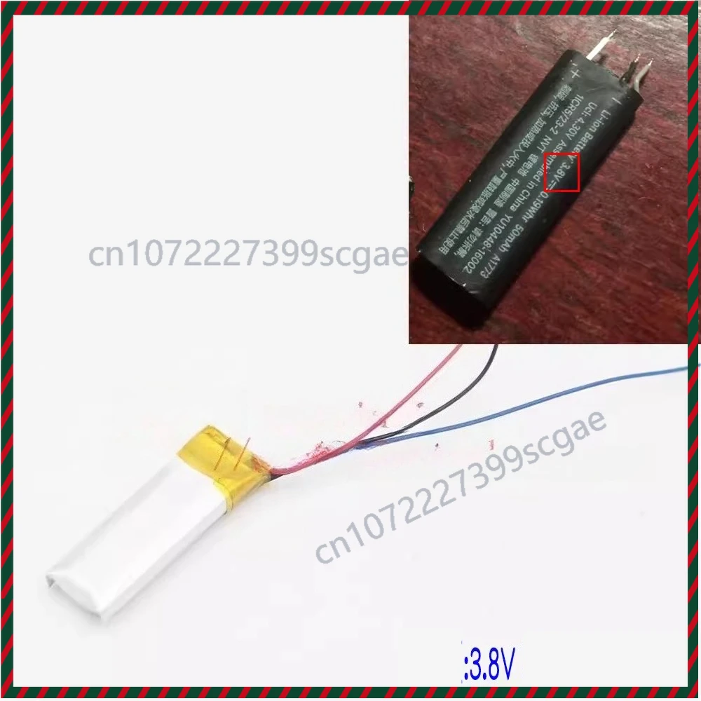 Bluetooth headset battery for beats x beatsx battery, large capacity 90mAh 5pcs