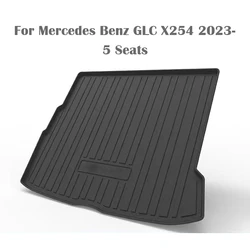 Car rear trunk mat For Mercedes GLC 2024 2023 X254 Styling Cargo Boot Liner Tray Accessories
