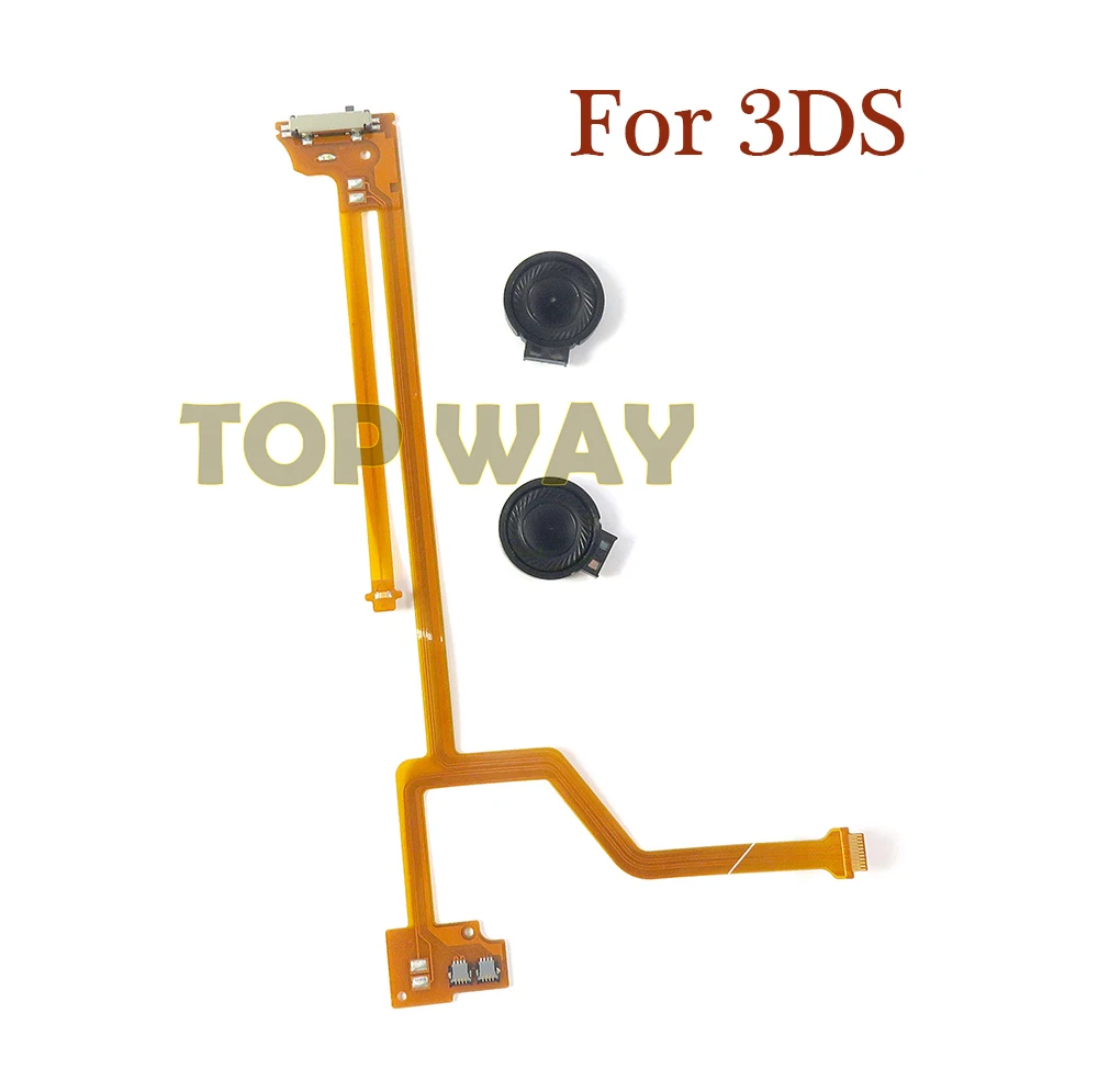 1 قطعة المتكلم الكابلات المرنة مع ل 3DS إصلاح استبدال وحدة إصلاح استبدال ل نينتندو 3DS وحدة التحكم