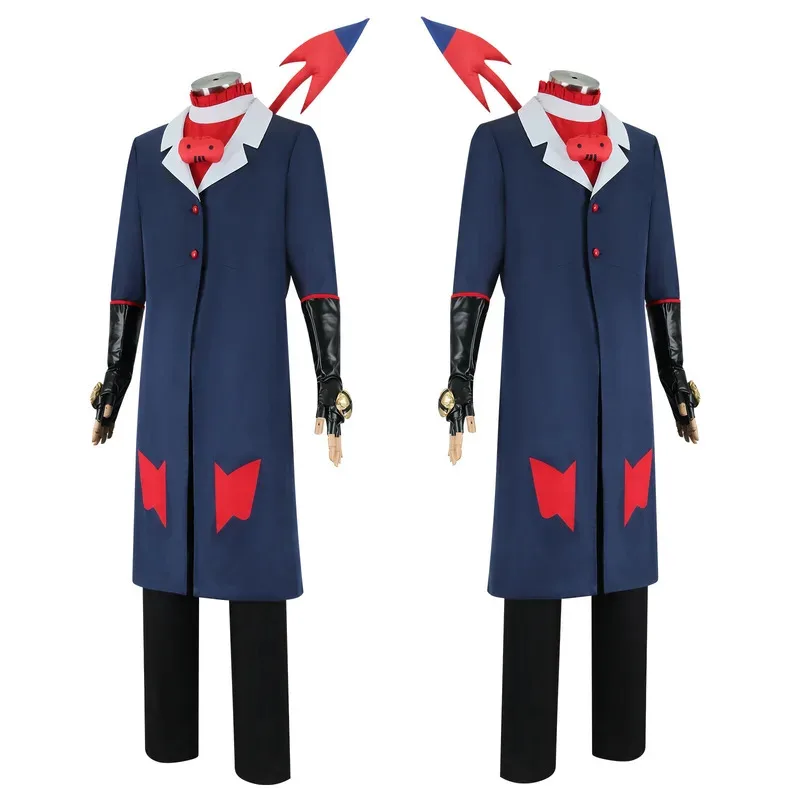 أزياء بليتزو بليتز هيلوفا التأثيرية ملابس بوس زي تنكري شيطان الهالوين لحفلة المهرج الفاخرة مقاس الكبار والأطفال