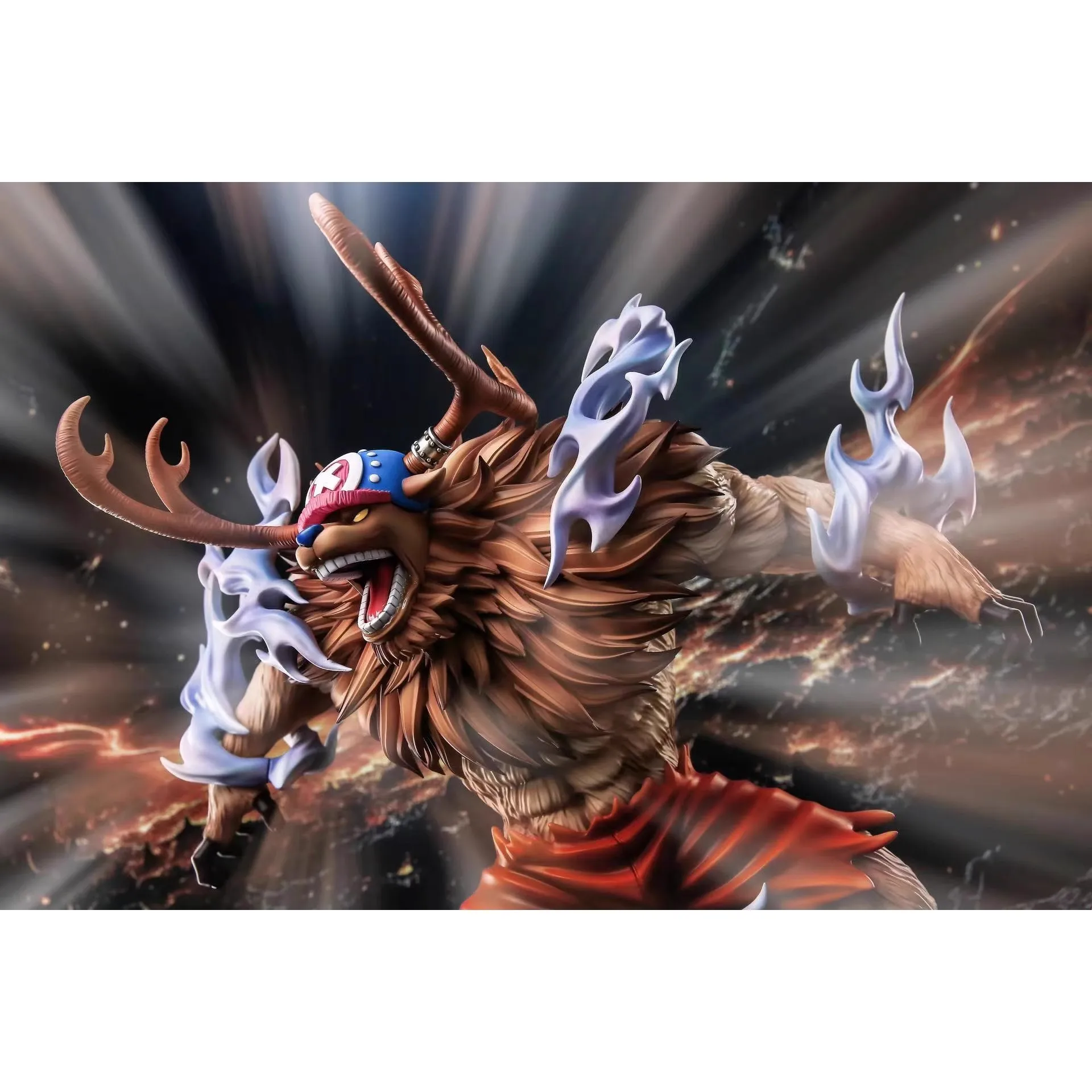 Nieuwe EEN STUK Anime Figuren 40 CM Tony Tony Chopper Beeldje PVC Standbeeld Bureau Decor Collectie Model Speelgoed Kerstcadeaus pre-sale