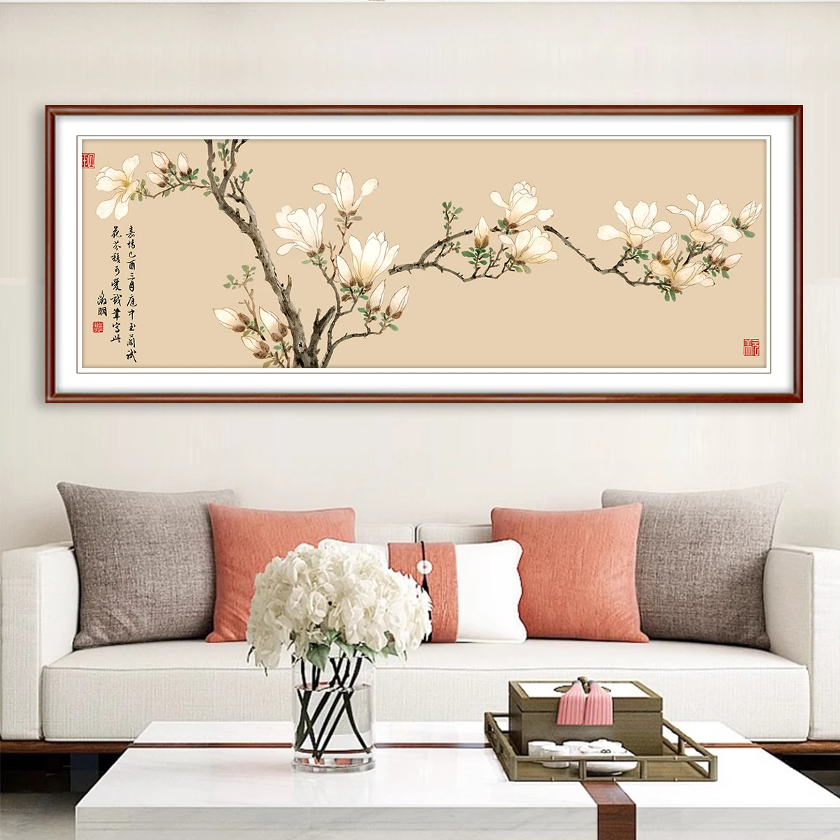 Punto de Cruz Magnolia Bordado - Embroidery Names reseña y precio