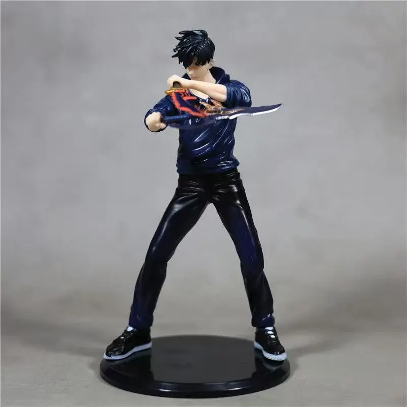 

Collection Anime Figures Solo Leveling PVC Model Sung Jin-Woo Doll Tosy for Kids Girl Action Figure Gift Christmas Birthday Deco