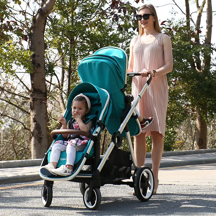 3 en 1 carrito de bebe para dos bebes doble