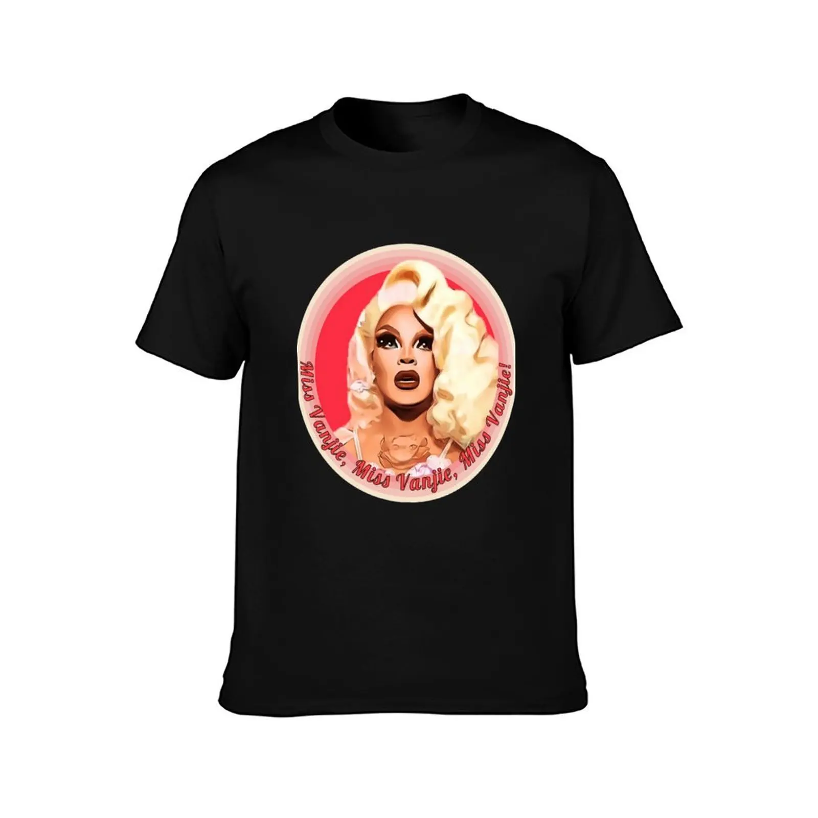 Vanessa Vanjie Mateo - Miss Vanjie T-Shirt Summer Casual Cotton Tee Oversized Streetwear Tops Vintage Graphic Print