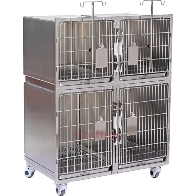

Added to Facilitate the Use of Medical Equipment Additional Socket Luxury Veterinary Heavy Cages