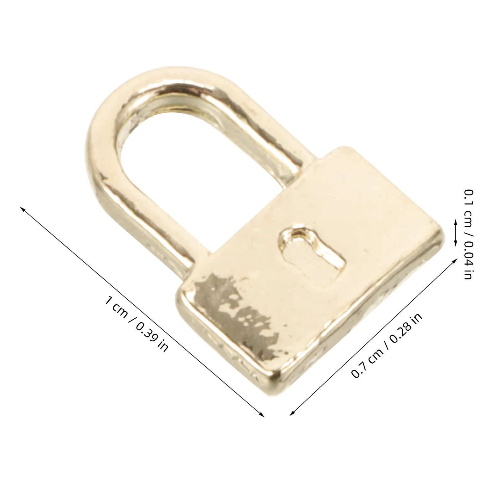 10 قطعة سحر الأظافر الرائعة النساء مسمار الفن الديكور مجموعة أنيقة قفل تصميم مانيكير الزينة لارتداء اليومي خاص #3