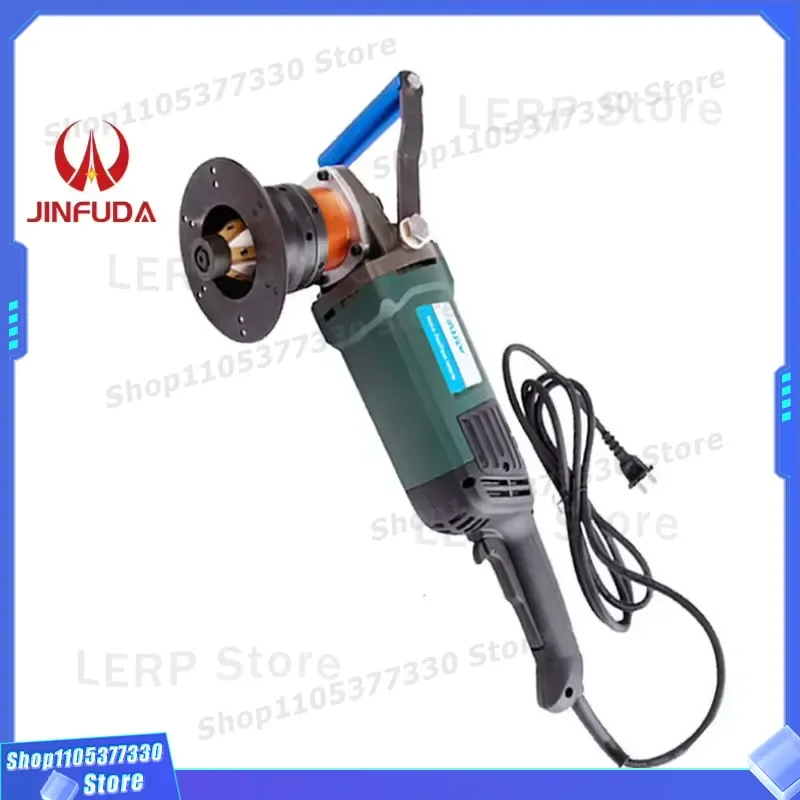 Mini Steel Plate Beveling Machine Portable Handle Small Pipe Chamfering Tool for Metal Edge Deburring and Welding Preparation
