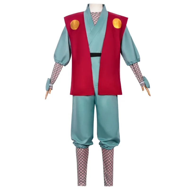 Traje Clásico de Primera Generación para Halloween y Fiestas de Disfraces de Anime, Disfraz de Cosplay de Naruto Jiraiya Modo Sabio