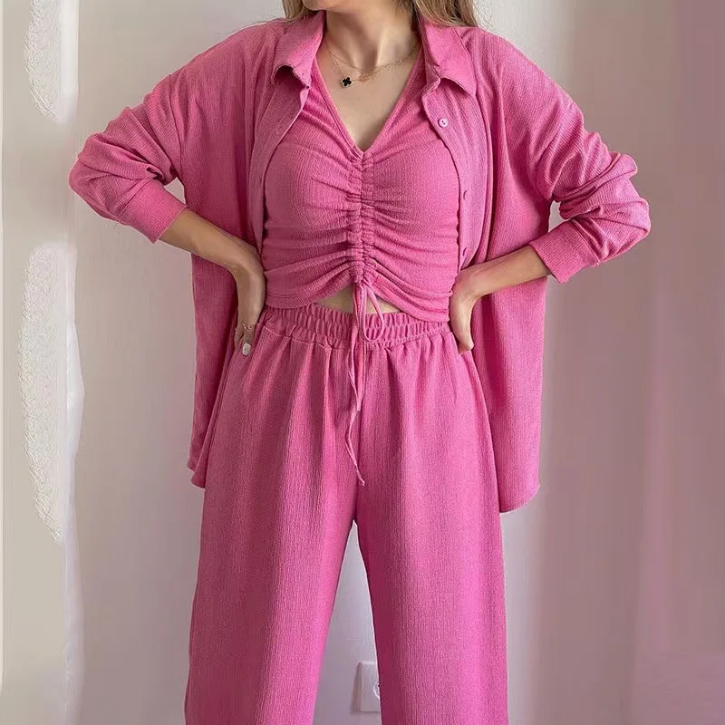 3Pcs Women Clothing… - image