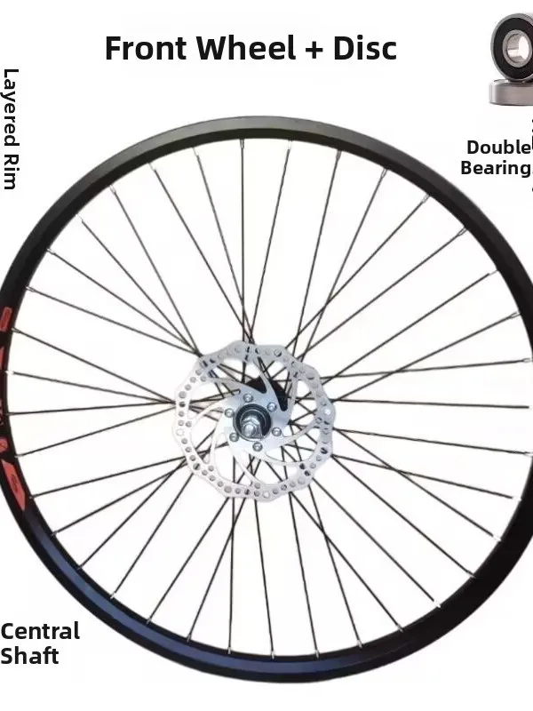 

Mountain Bike Wheelset 27.5 Inch Disc Brake ifting Bicycle Wheel up Front And Rear Wheel Profile Aluminum Alloy Material