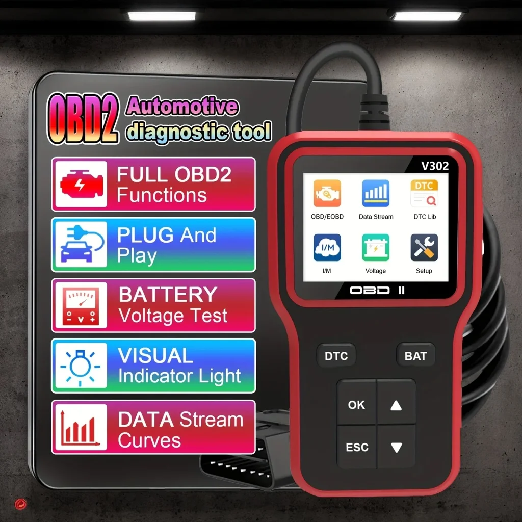 OBD2 Scanner - Red … - image