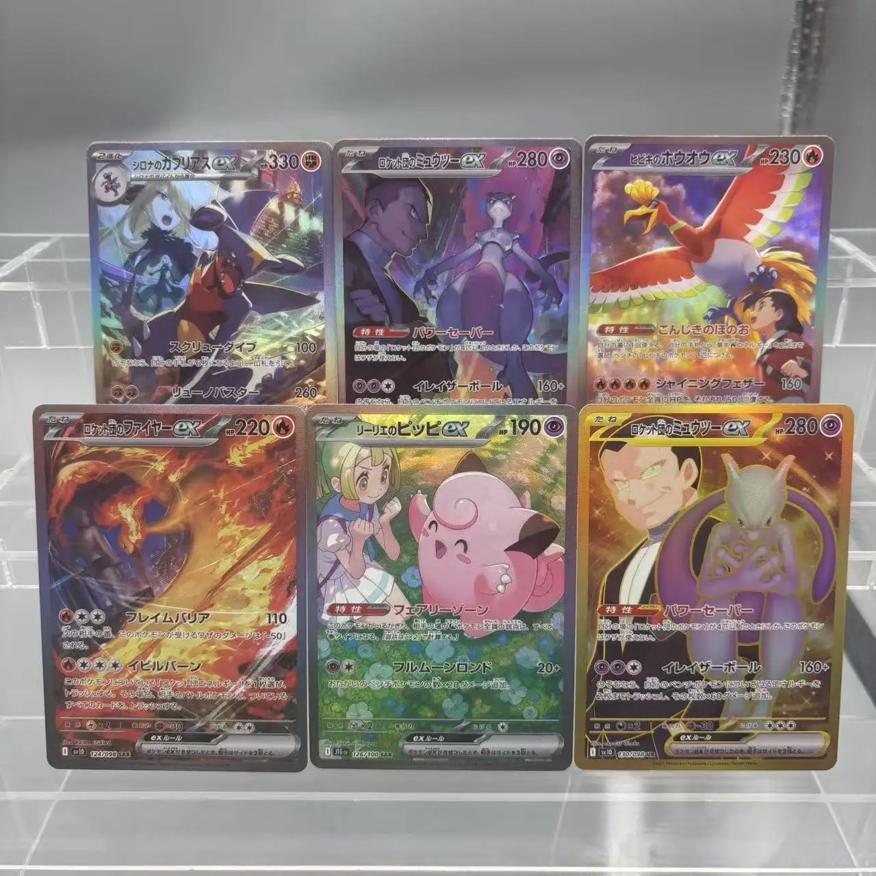 Diy 2Pcs/set PTCG Charizard Zekrom Reshiram Giratina Lugia Japanese Flash Card Self Made Classic Anime Collection Cards Gift Toy