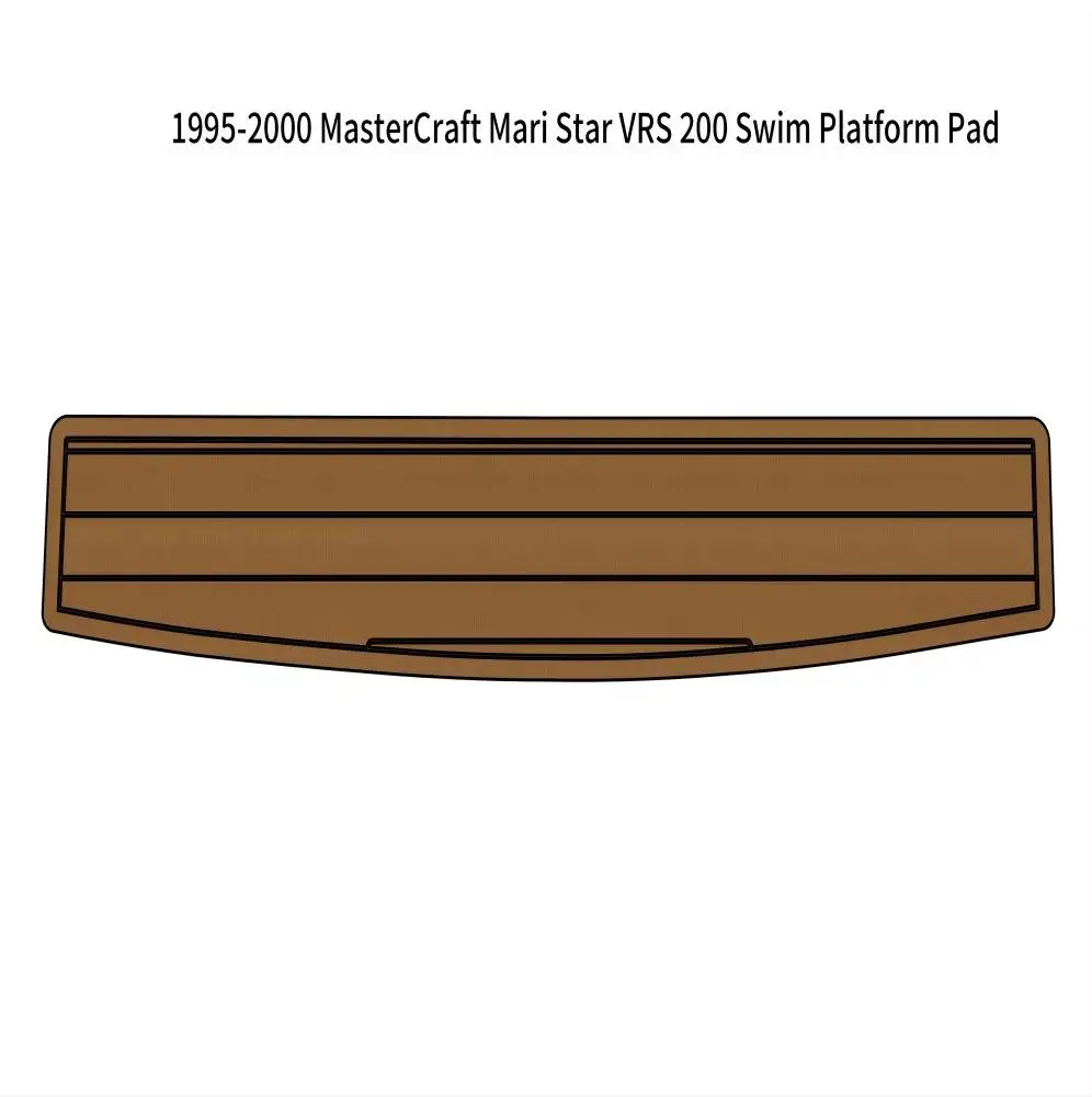 

1995-2000 MasterCraft Mari Star VRS 200 Плавательная платформа Лодка EVA Тиковая палуба Пол