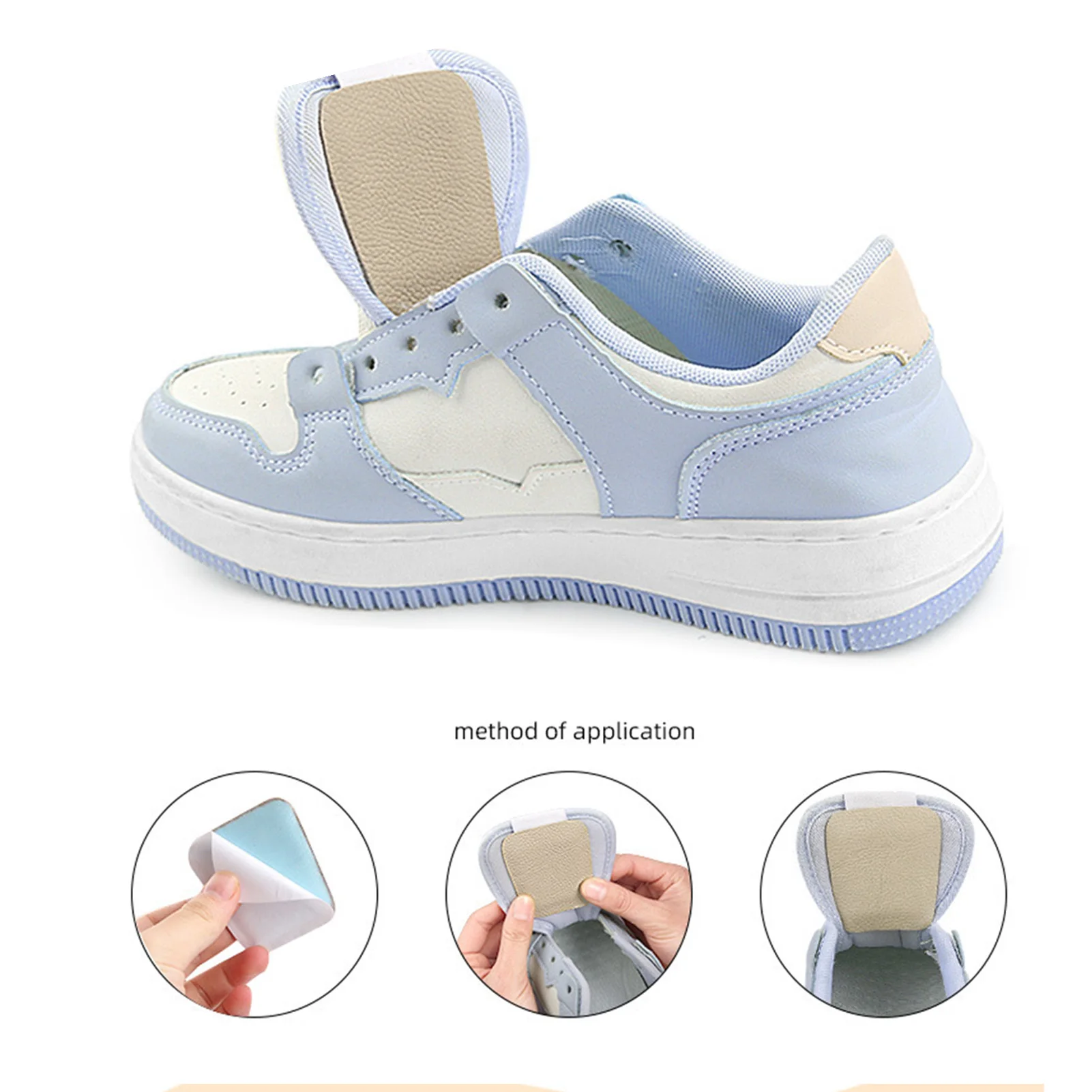 

Non-slip Shoe Tongue Inserts Multi Use Anti-wear Soft Shoe Tongue Pads Suitable for Wide Range of Shoe Types